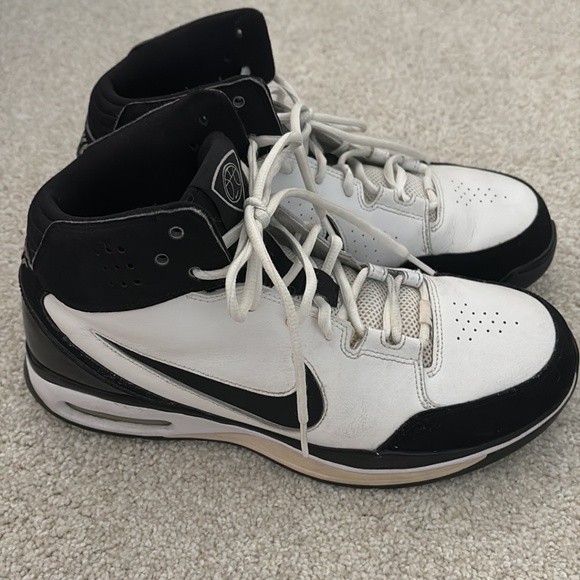 Vintage Nike Air Dream Black and White High Tops Size 11 - Picture 7 of 8